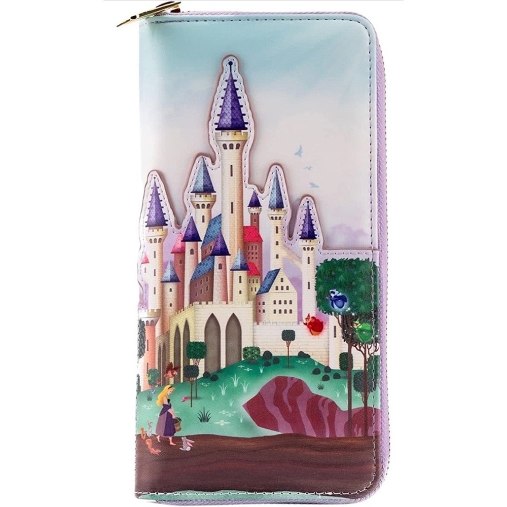 NWT Loungefly Disney Sleeping Beauty Castle Wallet